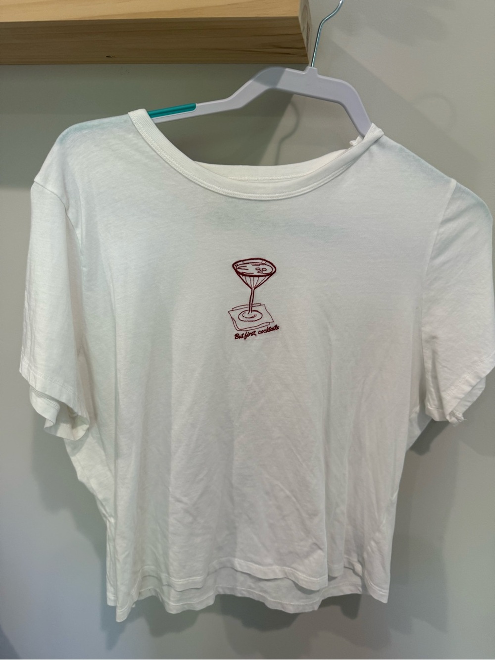 Abercrombie & Fitch White Graphic Tee